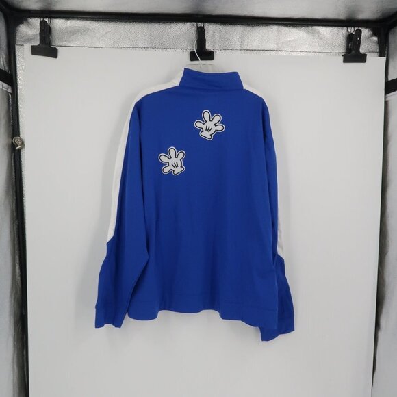 Augusta Sportswear Blue Mickey Mouse Full Zip Jacket Size 2XL - Picture 7 of 9